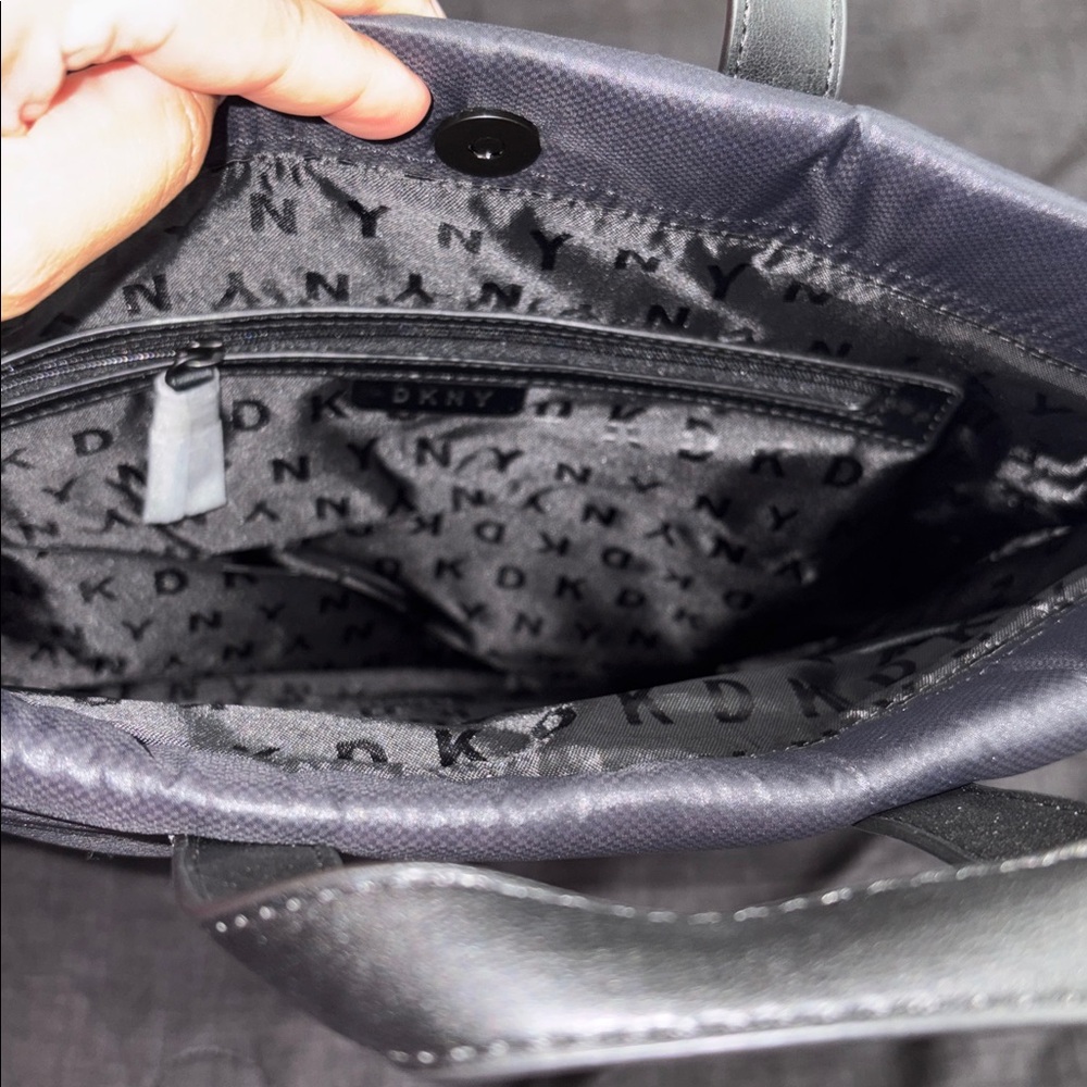 DKNY Black Quilted Bag - Picture 2 of 3